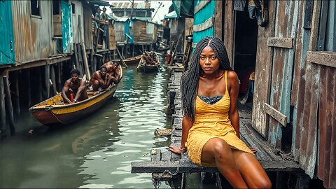 Inside Nigeria's 🇳🇬 Biggest Slum MAKOKO
