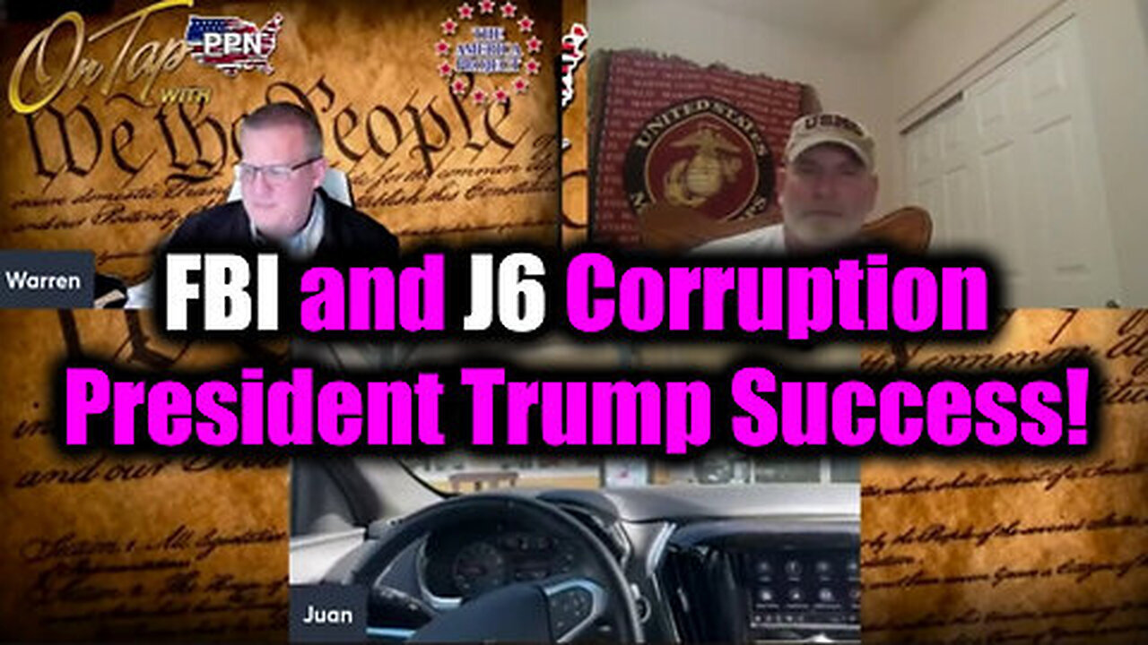 Juan O Savin - FBI and J6 Corruption, President Trump Success!