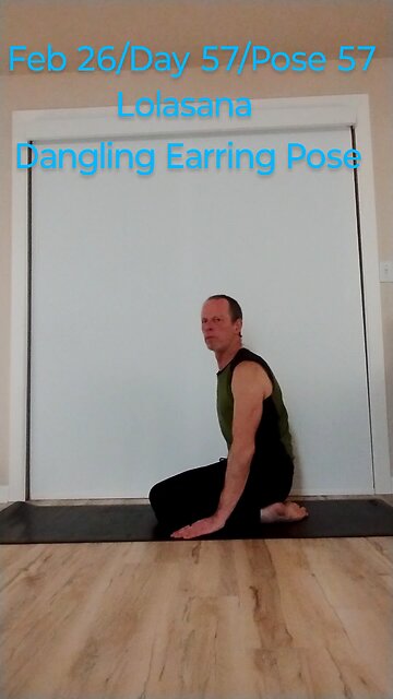 Lolasana / Dangling Earring Pose