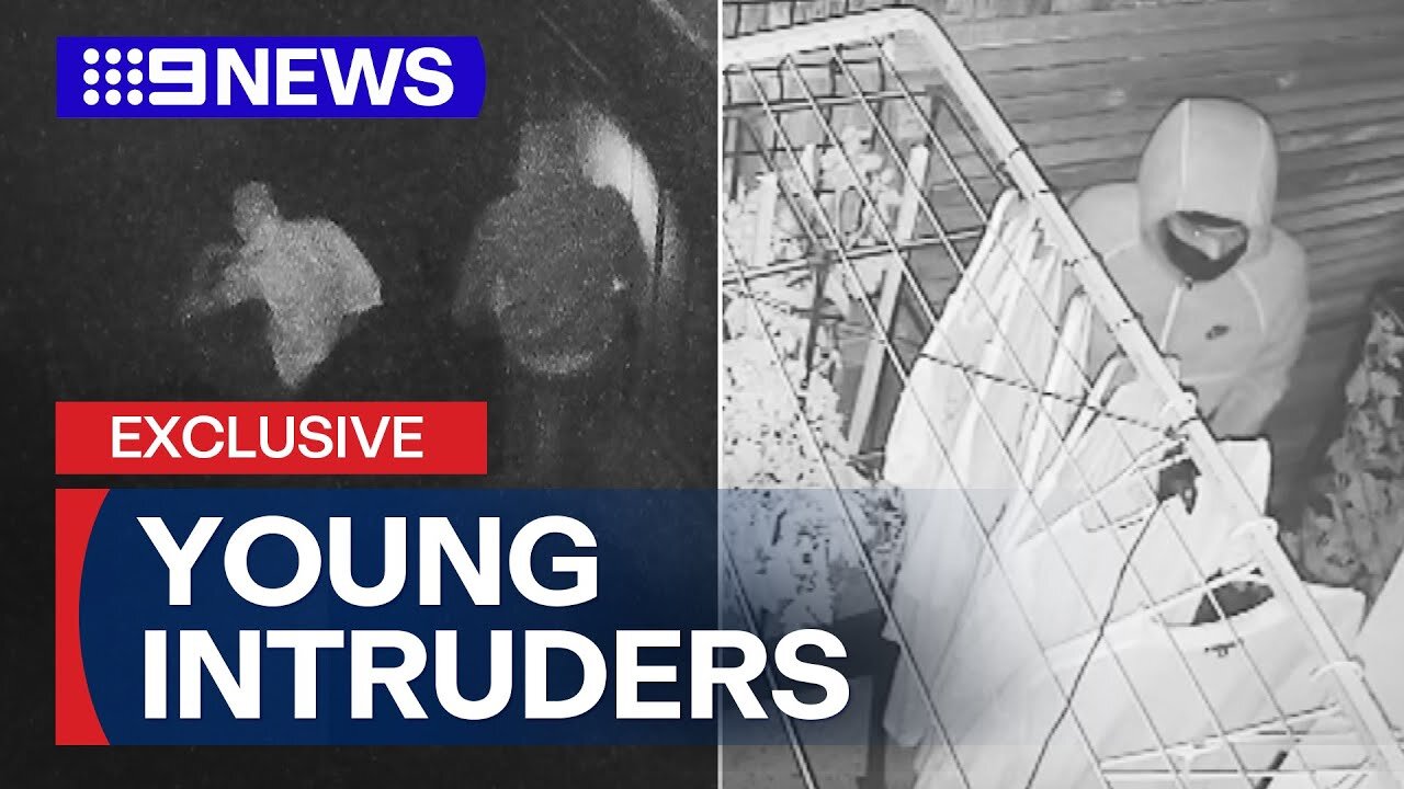 Young intruders use doggy door to swipe three luxury cars from Melbourne home | 9 News Australia