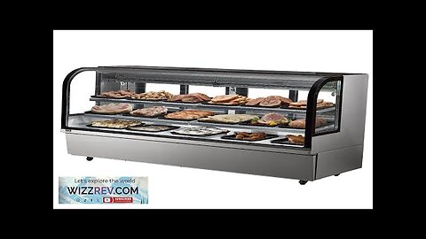 VEVOR Refrigerated Display Case Bakery Display Fridge Case 32 cu ft/901L 4-Tier Review