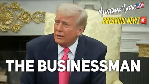 BREAKING NEWS🚨 In case you didn’t know, we have a businessman for a President.