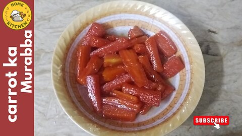 Gajar Ka Murabba-Carrot Preserve-گاجر کا مربہ بنانے کا آسان طریقہ-Easy & Yummy Recipe-Home Kitchen