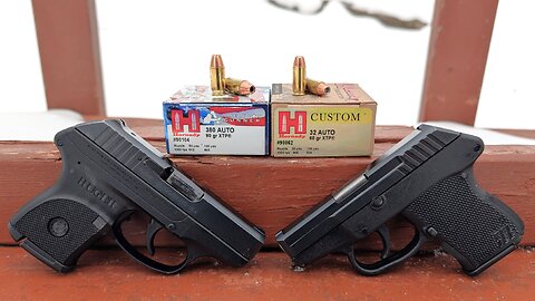 .32 ACP VS .380 ACP - Pocket Pistol Battle - Hornady XTP - Ballistic Gel Test