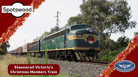 S301 & S313 passing through Spotswood via the Brooklyn freight Line.