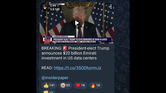 News Shorts: Trump Announces $20 Billion Emirati Investment