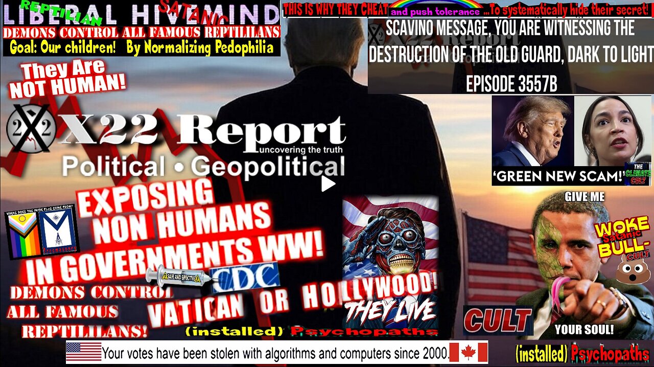 Ep 3557b - Scavino Message, You Are Witnessing The Destruction Of The Old Guard, Dark To Light