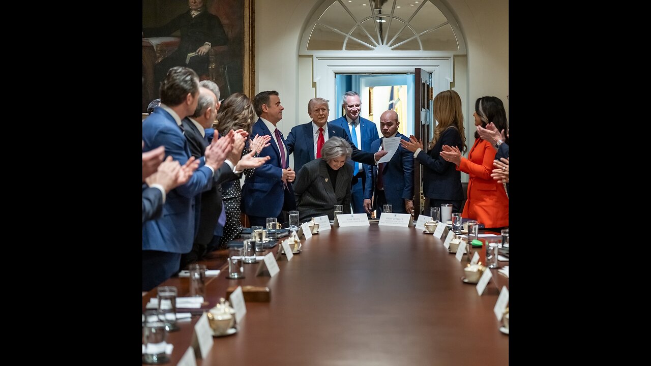 LIVE NOW: President Trump holds first full Cabinet meeting since taking office