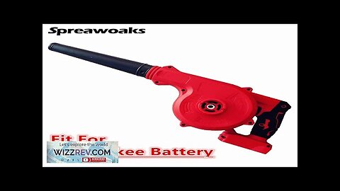 Fit For Milwaukee 18V Battery Electric Air Blower Vacuum Cleaner 2 in Review