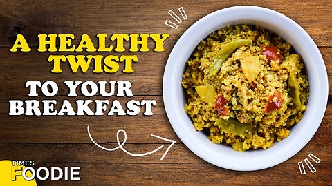 How to make Millet upma | Upma with TWIST | Heathy breakfast recipe