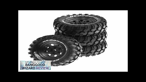 4PCS Off Road Tires Wheel 1.9 inch for 1/8 RC Racing Crawler Review