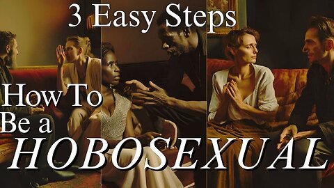 Hobosexuality 101 (3 EASY STEPS)