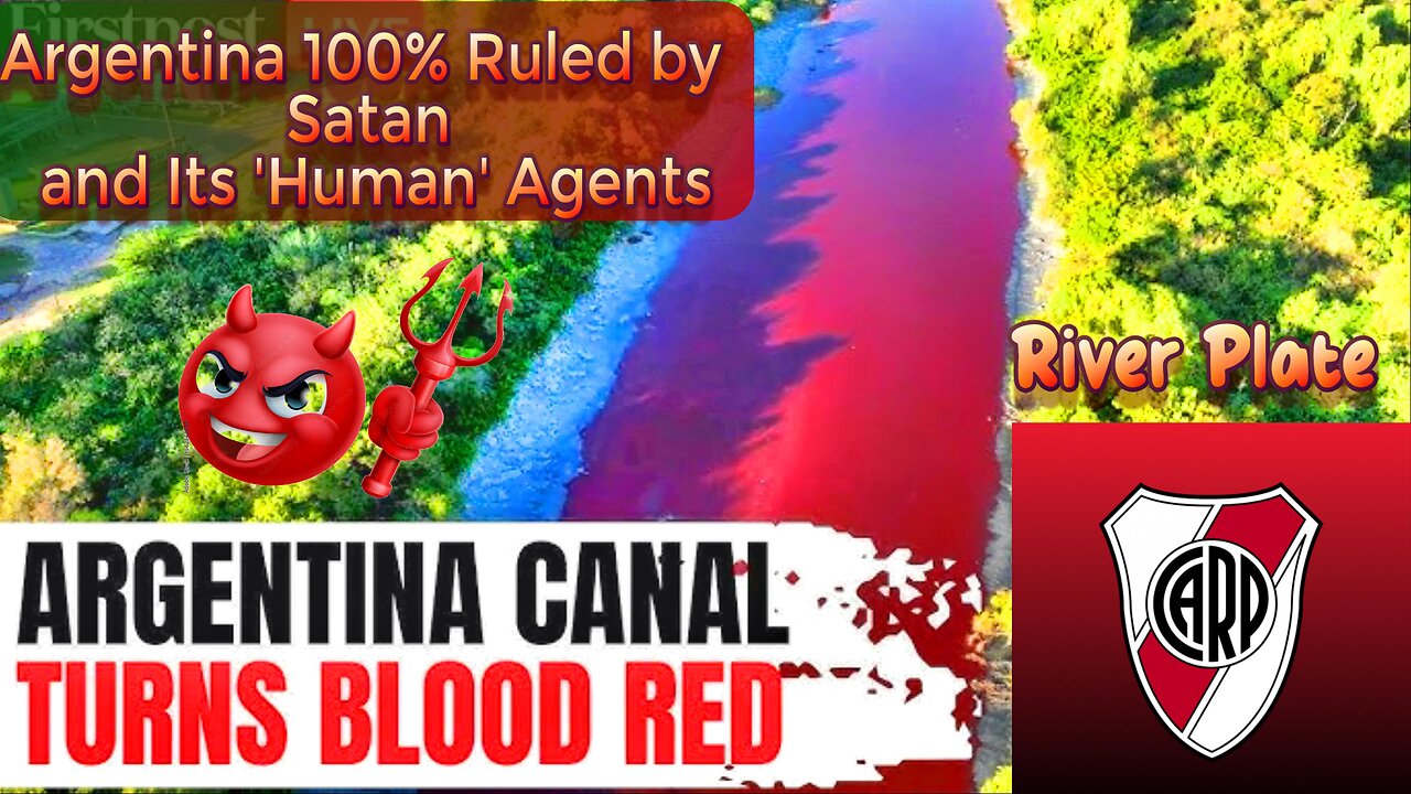 River in Argentina (The Second Italy )Turns Red, Alarming Residents