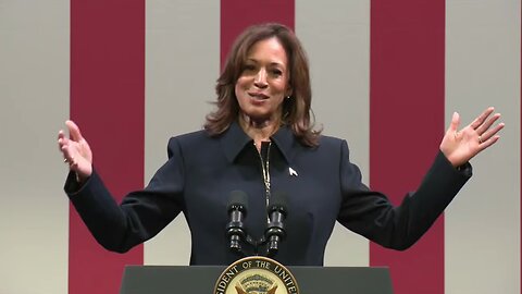Kamala Harris classic cringe - "true measure of the strength of a leader is based on who you lift up"