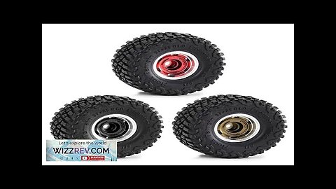 4PCS 1.0 Inch Wheels BFLU Tires Spare Parts for TRX4M SCX24 FMS24 Review