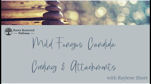 Mold Fungus Candida Cording & Attachments QUANTUM HEALING