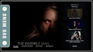 The Invisible Man - DVD Menu