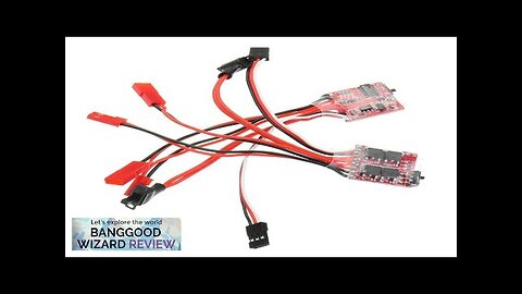 20/30A Mini Brush ESC Brake 1/16 1/18 for Climbing RC Car Boat Review