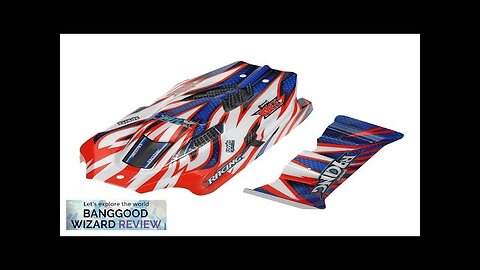 Wltoys 124008 1/12 RC Car Parts Body Shell Tail Wing Painted Vehicles Review