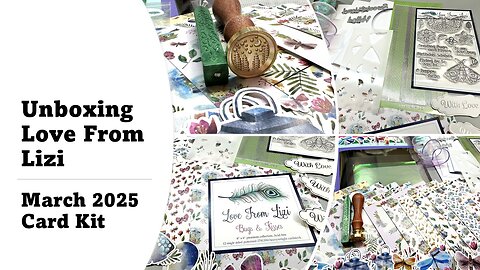 UNBOXING Love From Lizi | March 2025 Card Kit