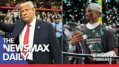 President Trump makes history on Super Bowl Sunday | The NEWSMAX Daily (02/10/25)