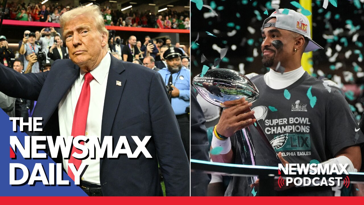 President Trump makes history on Super Bowl Sunday | The NEWSMAX Daily (02/10/25)