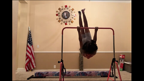 Jaaziah & Zharee Kids Gymnastics self taught