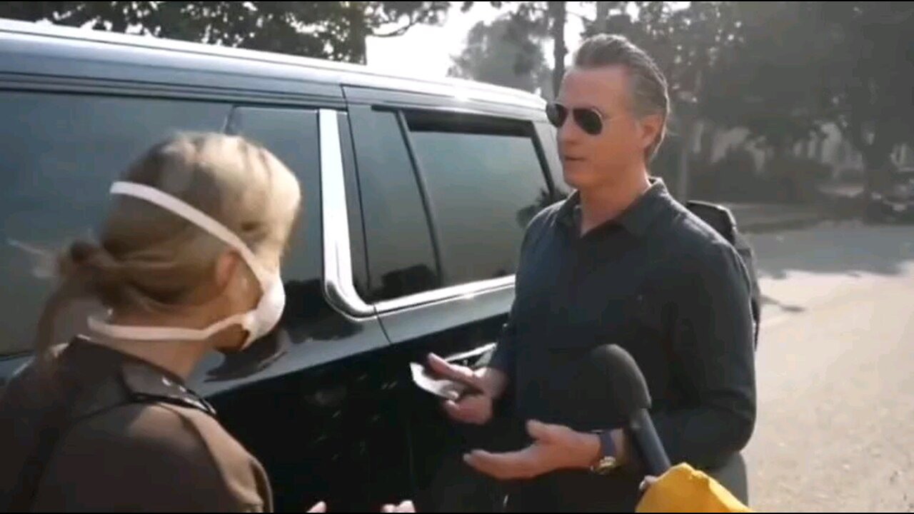 Governor Gavin Newsom and the Cali fires- Empty fire hydrants???