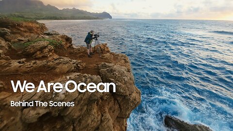 Filmed #withGalaxy S25 Ultra | Behind The Scenes of 'We Are Ocean' by Jonathan Clay | Samsung