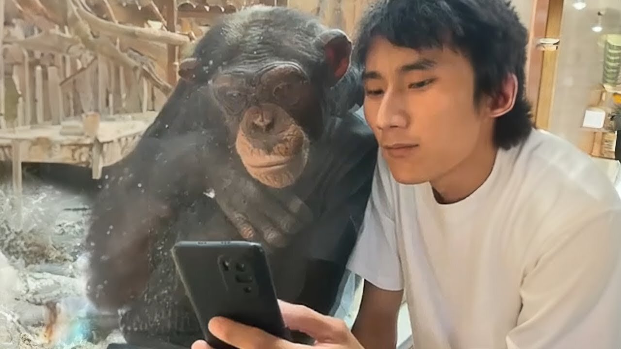 The Funniest Animals! Monkeys Reacting to See Phone For The First Time!