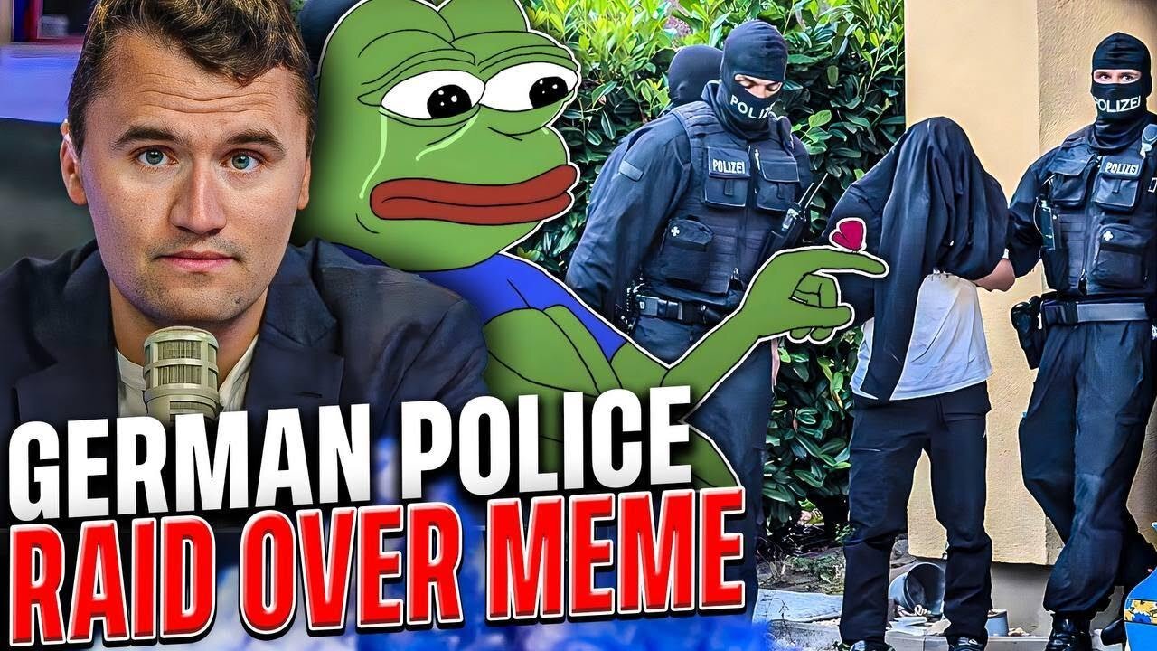 The German Gov't is Raiding Homes Over "Offensive" Memes or "Insulting" Someone in Public