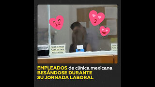 Escándalo en el IMSS: beso en horas laborales