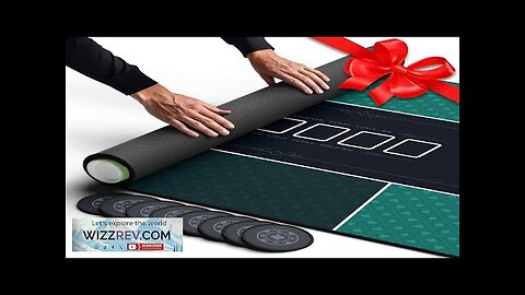 Newverest Poker Table Top 70" x 35" Texas Hold'em Poker Mat Review