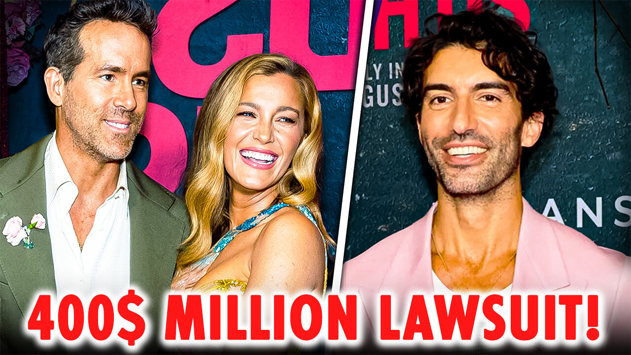 Blake Lively & Ryan Reynolds Face MASSIVE Lawsuit by Justin Baldoni