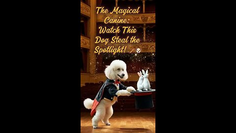 The Magical Canine: Watch This Dog Steal the Spotlight!