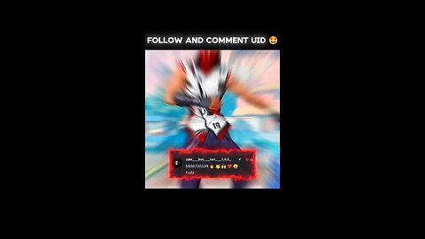 follow and comment uid 🤩❤️🔥#freefire #freefiremax #edit #edits #shorrs #reels #viral #trending