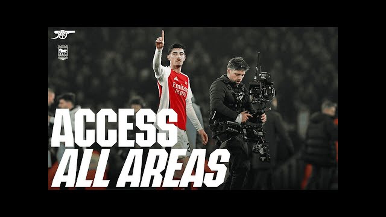 ACCESS ALL AREAS | Arsenal vs Ipswich (1-0) | Havertz’s goal, unseen footage and more!