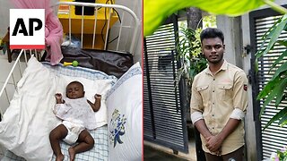 A boy rescued after 2004 tsunami embraces being known as 'Baby 81'