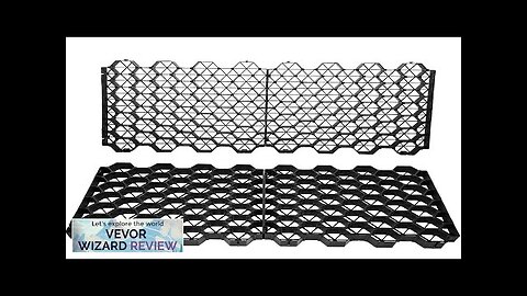 VEVOR Permeable Pavers 1.9" Depth Gravel Driveway Grid Flat-interlocked Grass Pavers HDPE Review