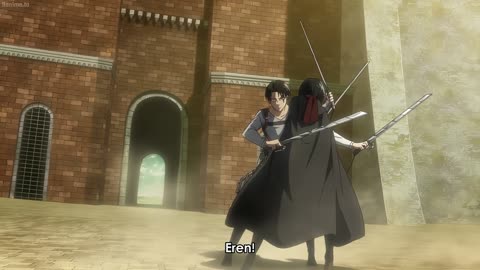 Levi VS Kenny Fight Scene - Attack on Titan