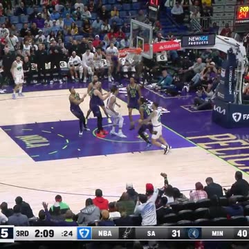 NBA - 32 points, 6 dimes, 3 steals, 1 win... and almost the highlight of the year for Ja 🤯