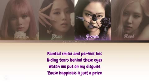 Blackpink -' Fake Happiness' Lyrics (Color Coded Lyrics)