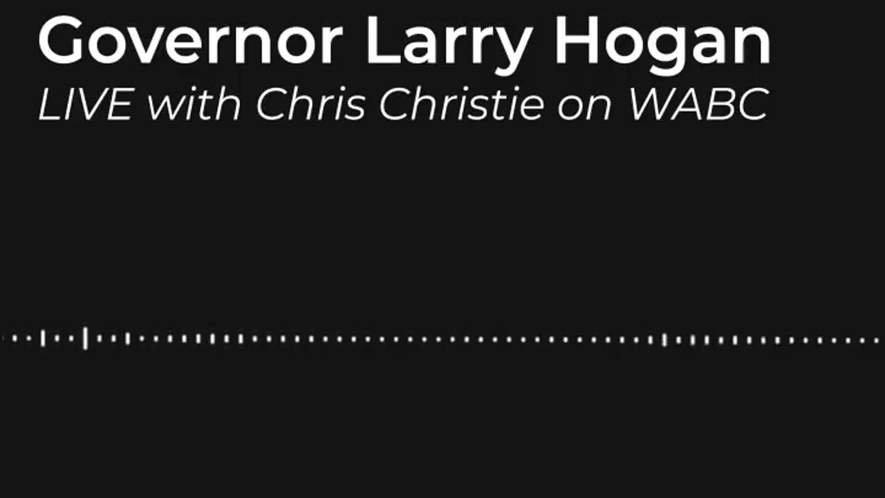 Larry Hogan & Chris Christie March 26, 2020 Interview WABC