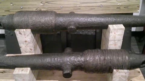 Confederate Navy Ship Cannons