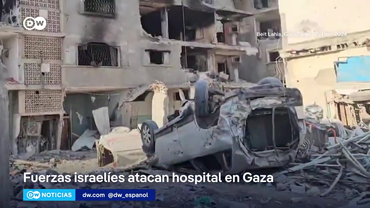 Israel ataca un hospital en Gaza y acusa a Hamás de usarlo como centro de operaciones