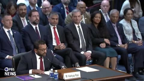 Kash Patel confirmation hearing opening statement