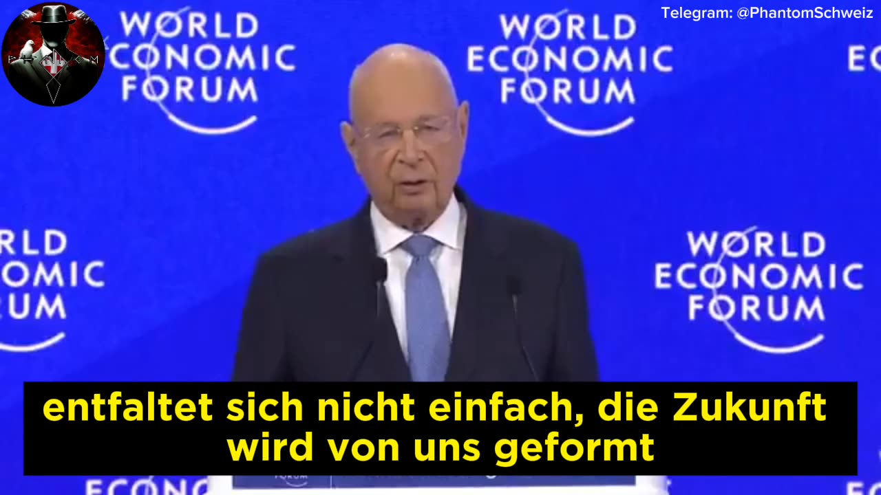 Klaus Schwab at the World Economic Forum 2025