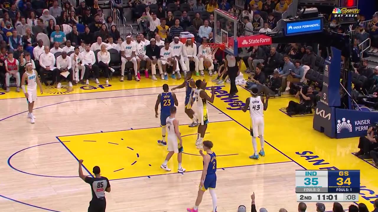 Kuminga: 'Hold my beer' 🍺 This shot was insane! #DubNation