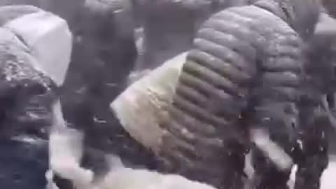 Namaz Juma In Snow Fall | Islamic Knowledge.