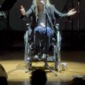 Legendary Singer Patti Smith Collapses On Stage